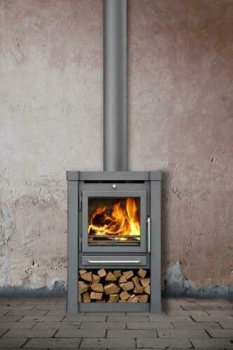 RENY RETRO-L Ecodesign houtkachel 7 Kw nieuw en op voorraad, Ophalen of Verzenden, Nieuw