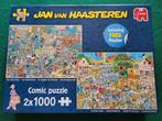 Jan van Haasteren - De muziekwinkel en Vakantiekribels, Ophalen of Verzenden, 500 t/m 1500 stukjes, Zo goed als nieuw, Legpuzzel