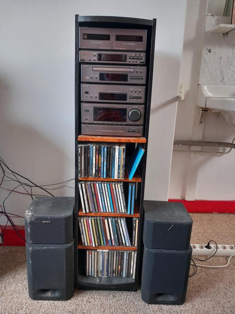 Sony Mini Hi-Fi Component System MHC-6600 met speakers, Audio, Tv en Foto, Stereo-sets, Ophalen, Gebruikt, Losse componenten, Tuner of Radio