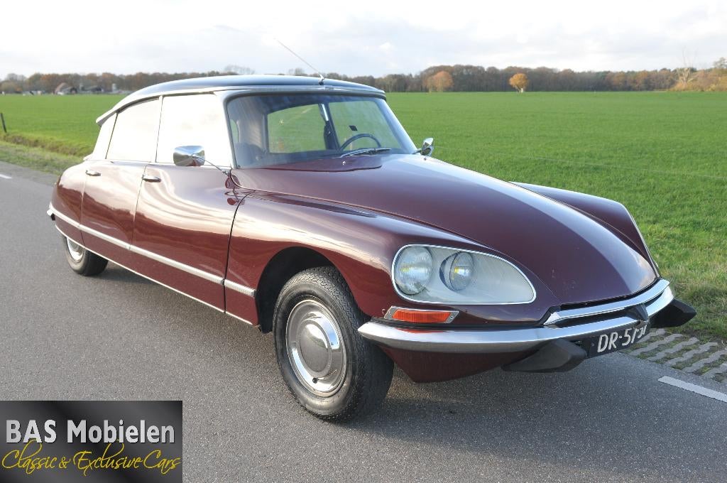 Citroen DS20 1971, Voorwielaandrijving, Zwart, Citroën, Bedrijf