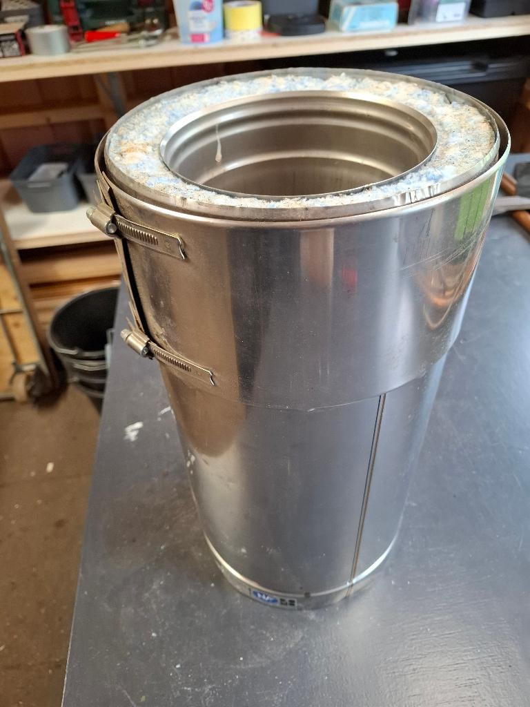 Metaloterm AT 150mm  50cm, Huis en Inrichting, Kachels, Ophalen, Nieuw, Hout, Houtkachel