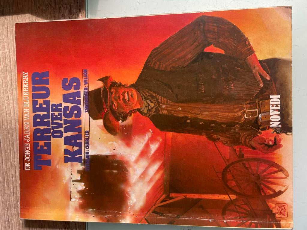 De Jonge Jaren van Blueberry: Terreur over Kansas, Boeken, Stripboeken, Eén stripboek, Ophalen, Gelezen