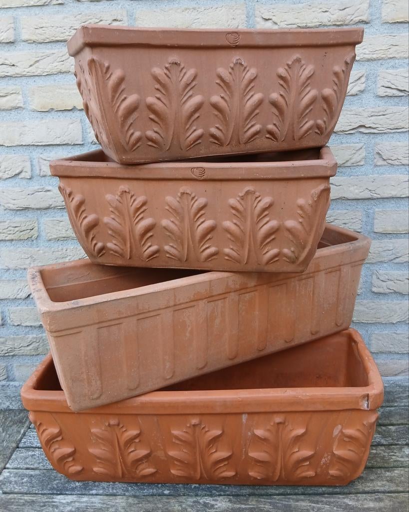 terracotta bloembakken, Ophalen, Steen, Gebruikt, Minder dan 30 cm