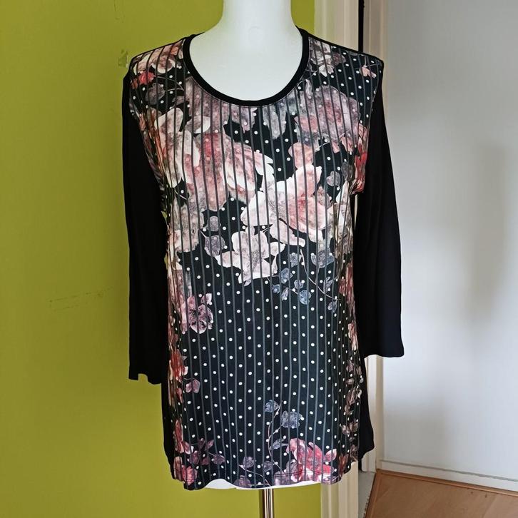 Mooie top van Betty Barclay maat 40, Kleding | Dames, Tops, Zo goed als nieuw, Maat 38/40 (M), Zwart, Lange mouw, Ophalen of Verzenden