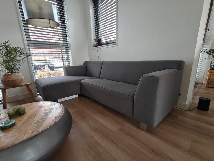 Bank, Huis en Inrichting, Banken | Complete zithoeken, Gebruikt, Stof, Ophalen