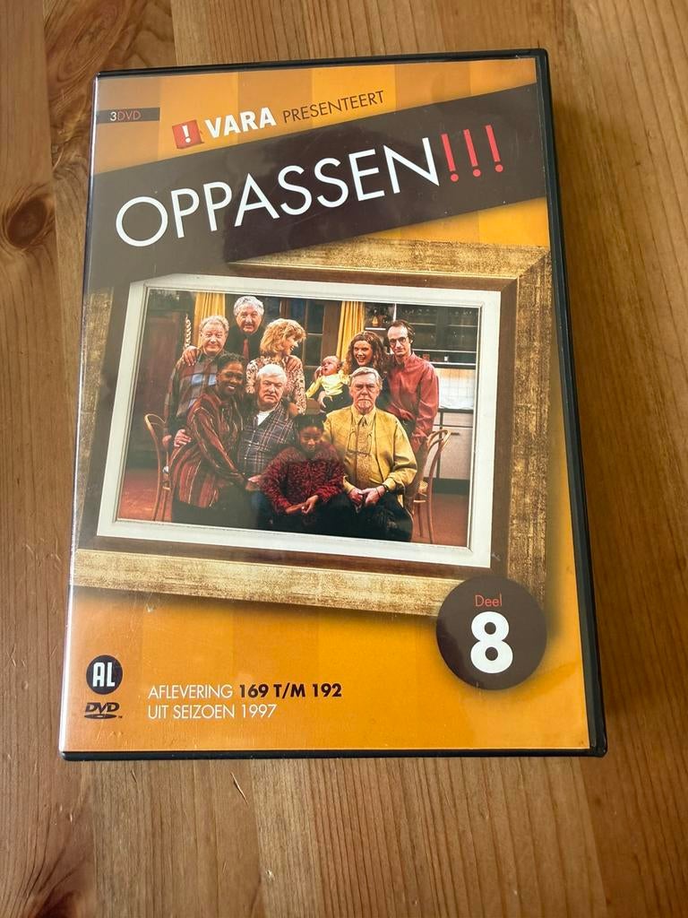 Oppassen complete seizoen 8 box dvd origineel 3 disc, Alle leeftijden, Verzenden, Gebruikt, Boxset
