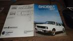 Folder SKODA 105-S-L, Verzenden, Zo goed als nieuw, Overige merken