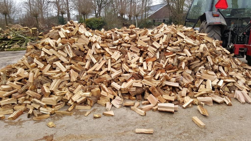 Gekloofd openhaardhout, Tuin en Terras, Haardhout, 6 m³ of meer, Ophalen, Overige houtsoorten, Blokken