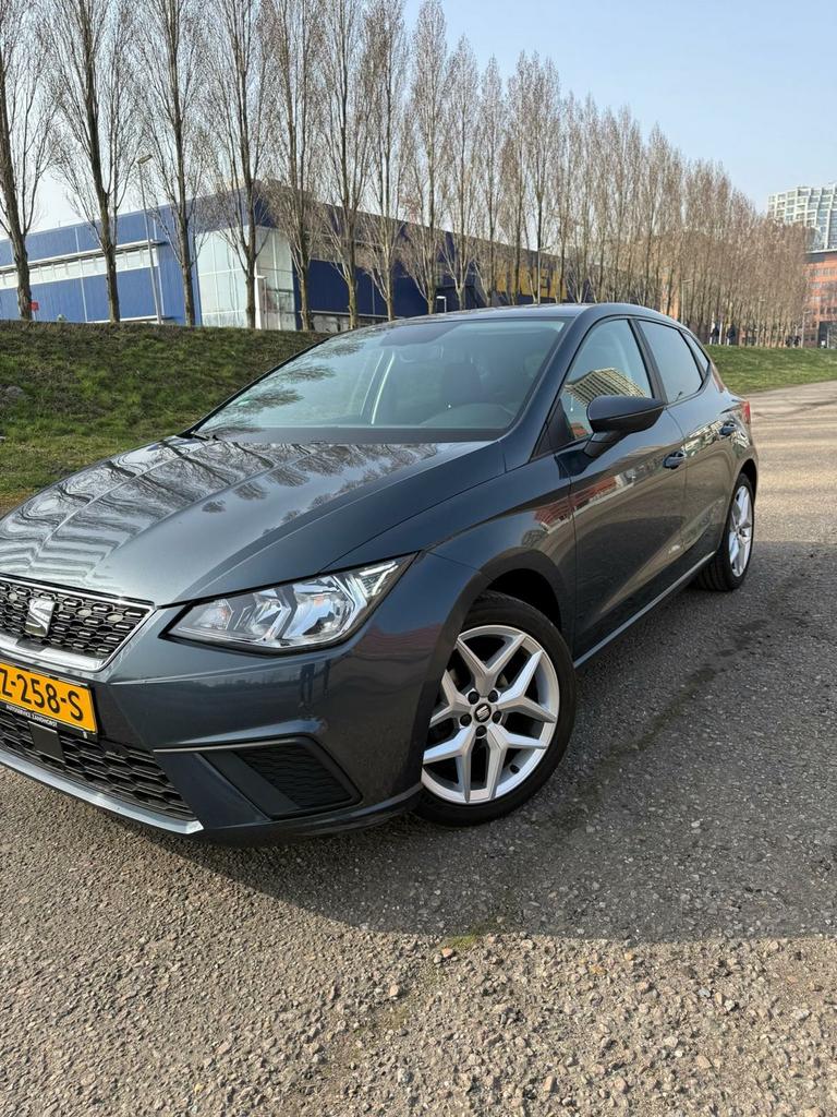 Seat Ibiza 1.0 Ecotsi 95pk 2019 Grijs, Auto's, Voorwielaandrijving, 40 €/maand, Ibiza, Origineel Nederlands