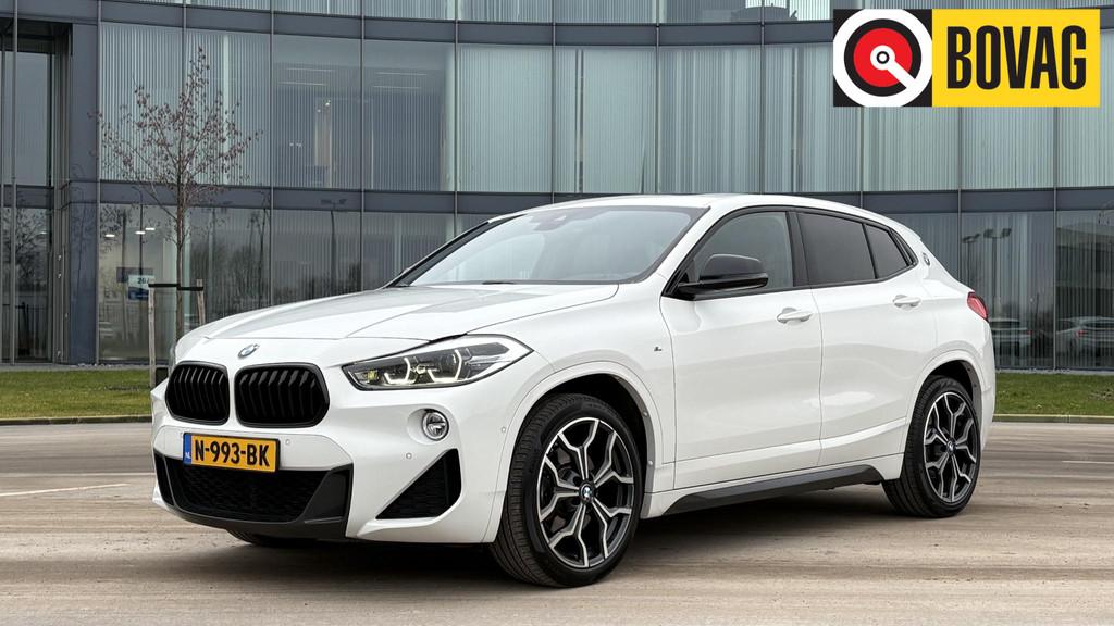 BMW X2 sDrive20i High Executive M-Sport Pano Alcantara Navi, Auto's, X2, Euro 6, 1435 kg, Wit