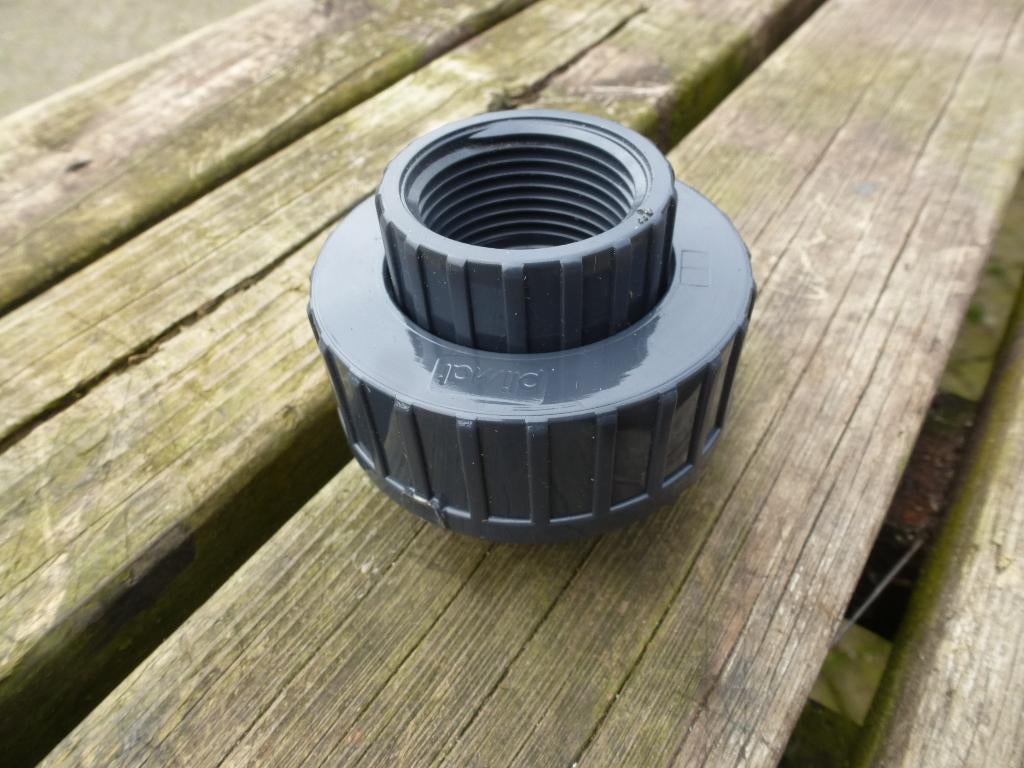 3 delige koppelingen pvc 1" BSP  binnen - binnen Plimat, Ophalen of Verzenden, Nieuw, Overige typen