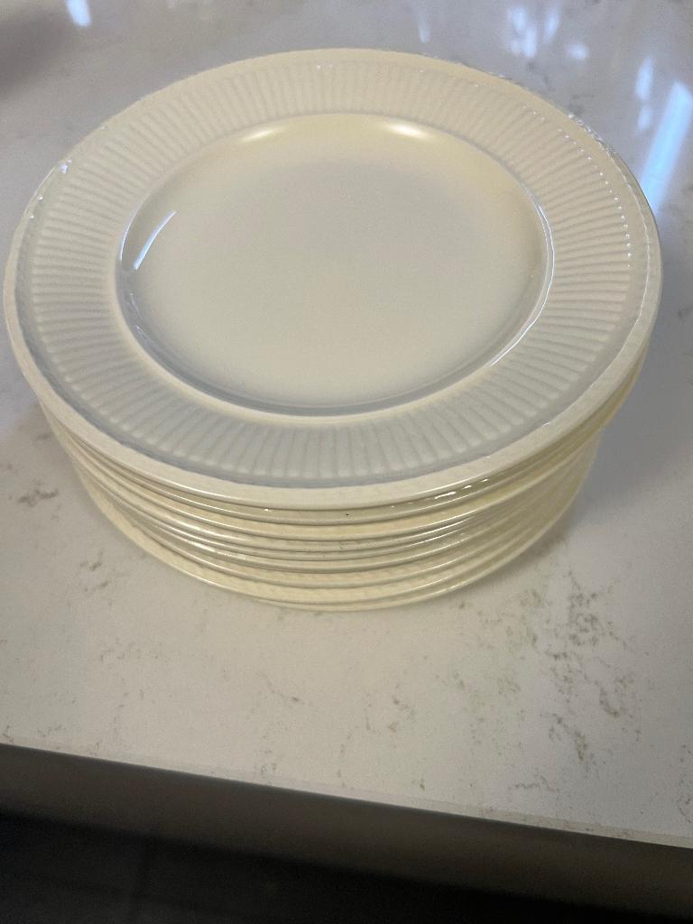 10 wedgwood edme gebaksbordjes, Ophalen of Verzenden, Zo goed als nieuw, Bord(en), Wedgwood