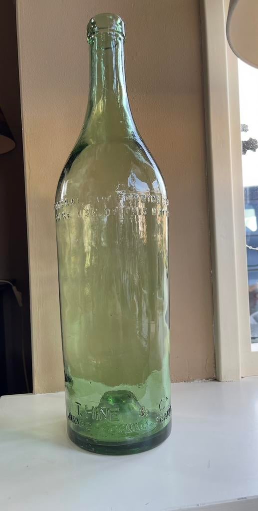 Originele cognac fles uit Cognac, Frankrijk, Ophalen