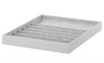 IKEA Komplement lade met inzet voor sieraden, grijs, Ophalen of Verzenden, Zo goed als nieuw