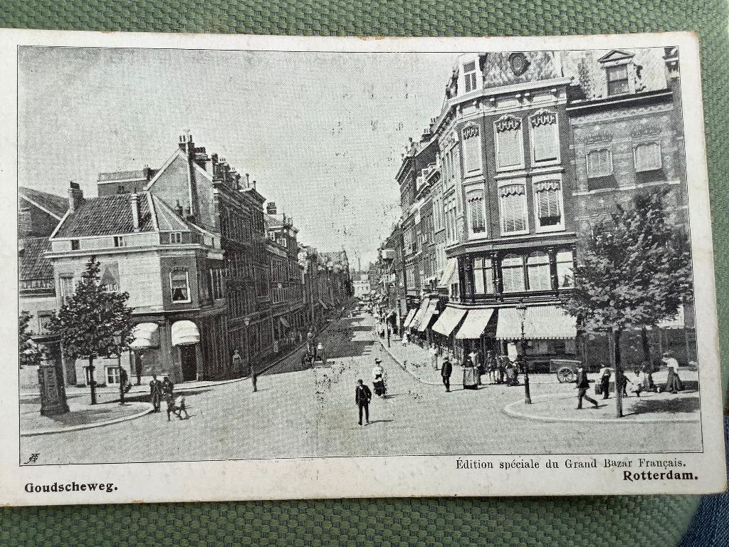Rotterdam, Gouscheweg, Edition Special Grand Bazar Francais, Ophalen of Verzenden, Voor 1920, Zuid-Holland