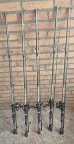 5x Mitchell Tanager Camo 2-delige Werphengel met Molen, Ophalen