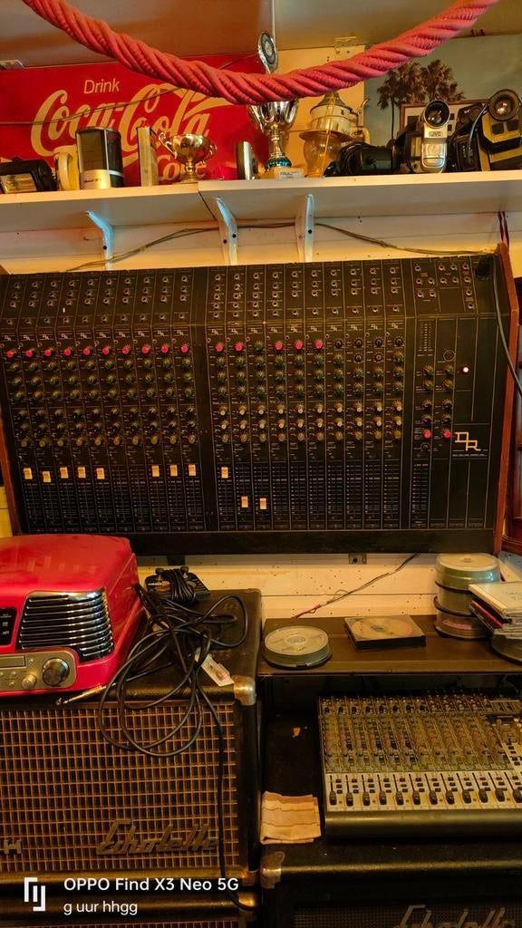 D&R Holland Series 400 mengpaneel, Muziek en Instrumenten, Mengpanelen, Ophalen, Gebruikt, 20 kanalen of meer, Microfooningang