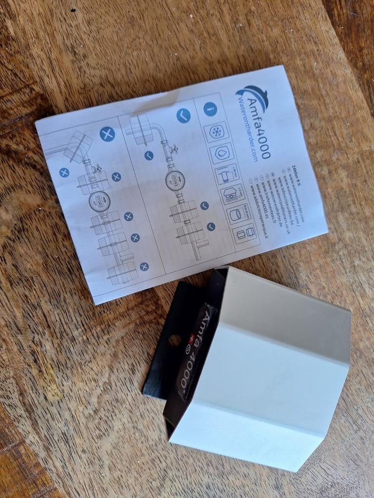 AMFA4000 Waterontharder, Witgoed en Apparatuur, Waterontharders, Ophalen