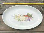 Villeroy & Boch vintage ovale aspergeschaal bord 35 x 21 cm, Ophalen of Verzenden