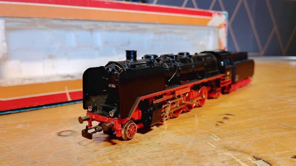 Märklin 3082 BR41 van de DB, Wisselstroom, Locomotief, Ophalen of Verzenden, Zo goed als nieuw