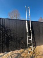 Aluminium uitschuifbare ladder, Ophalen, Zo goed als nieuw, 4 meter of meer