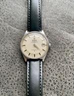 Omega Constellation Pie Pan, Ophalen, Leer, Polshorloge, Zo goed als nieuw