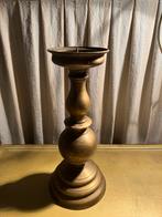 Massief koperen kandelaar, Antiek en Kunst, Antiek | Kandelaars, Ophalen, Koper of Brons