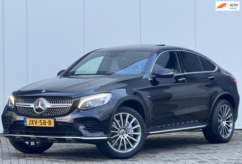 Mercedes-Benz GLC-klasse Coupé 350e 4MATIC Premium Plus AMG, Auto's, Mercedes-Benz, Automaat, 1940 kg, Gebruikt, 4 cilinders