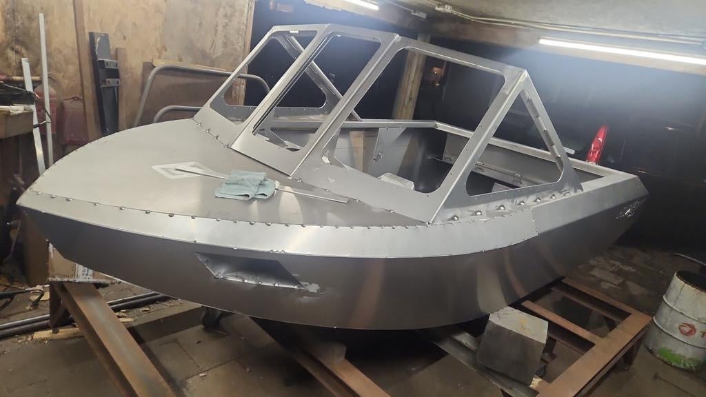 Aluminium jetboot hull, Ophalen, Aluminium, Minder dan 70 pk, 3 tot 6 meter