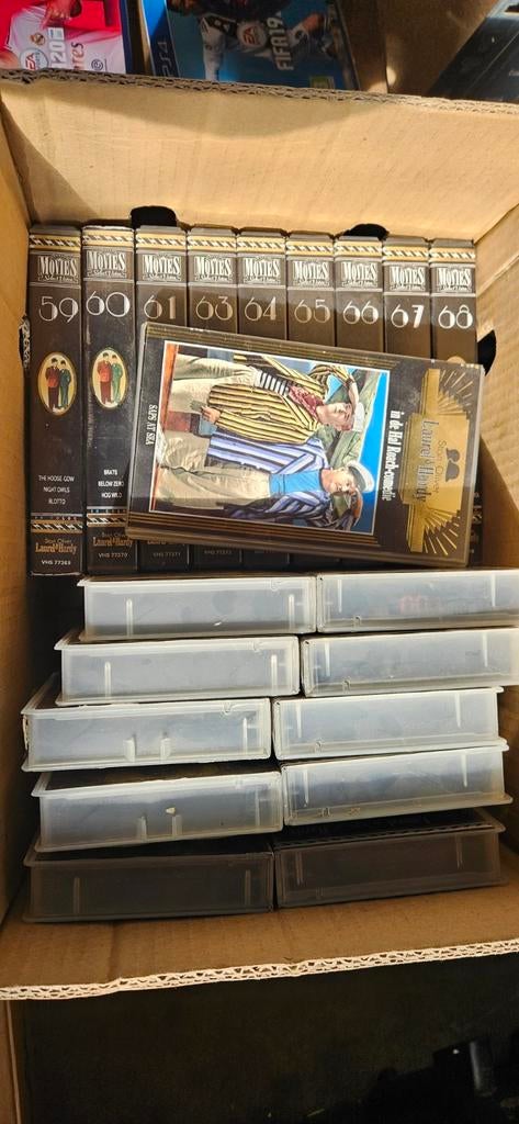 Lauren and Hardy VHS videobanden collectie!, Cd's en Dvd's, VHS | Film, Alle leeftijden, Ophalen of Verzenden, Gebruikt, Komedie