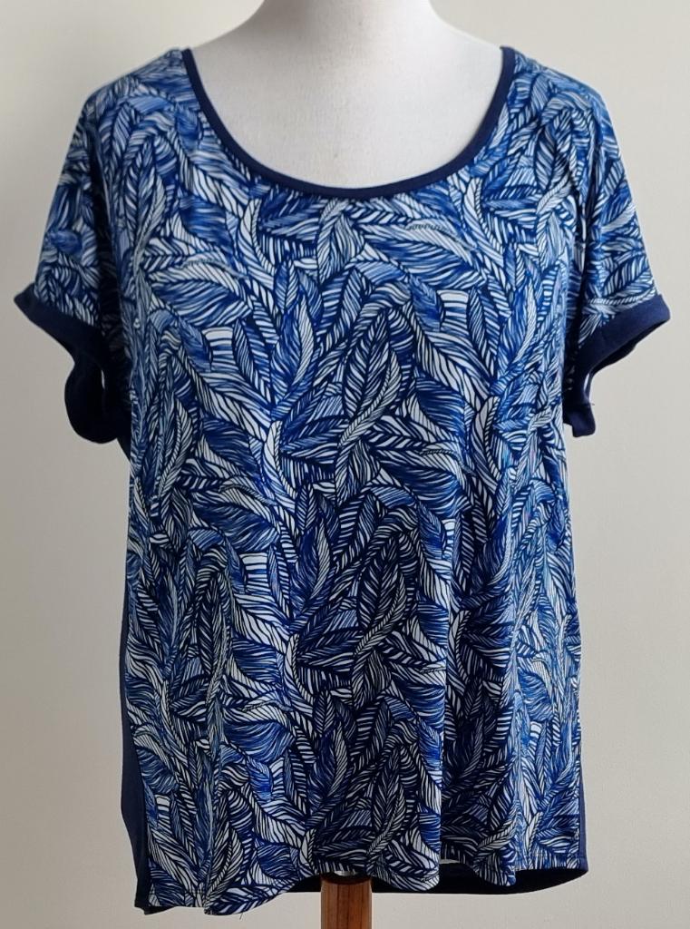 LenaLena by JBC blauwe top mt. 46, Kleding | Dames, Blauw, Maat 46/48 (XL) of groter, LenaLena by JBC, Ophalen of Verzenden