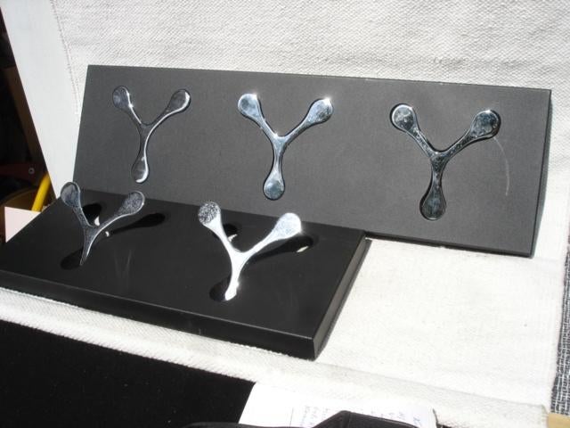 Design wand kapstokken BLAVI [ 2 stuks], Wandkapstok, Gebruikt, Ophalen of Verzenden, Minder dan 100 cm