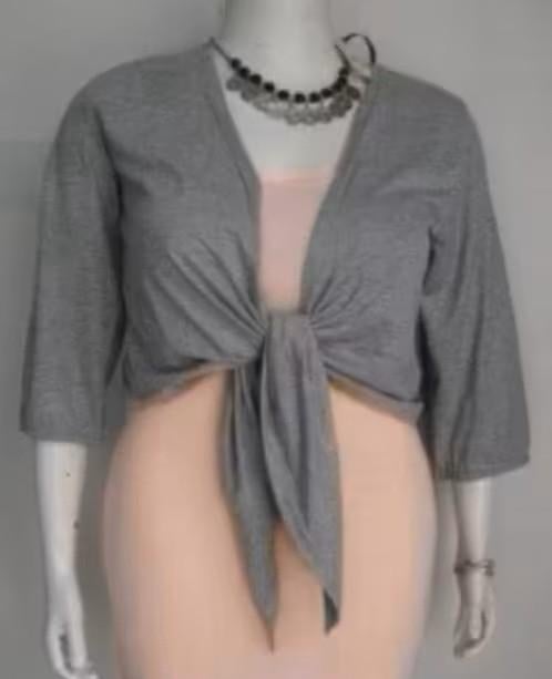 NIEUW pracht grijs vestje merk Zhenzi maat 46/48, Zhenzi, Verzenden, Trui of Vest, Nieuw