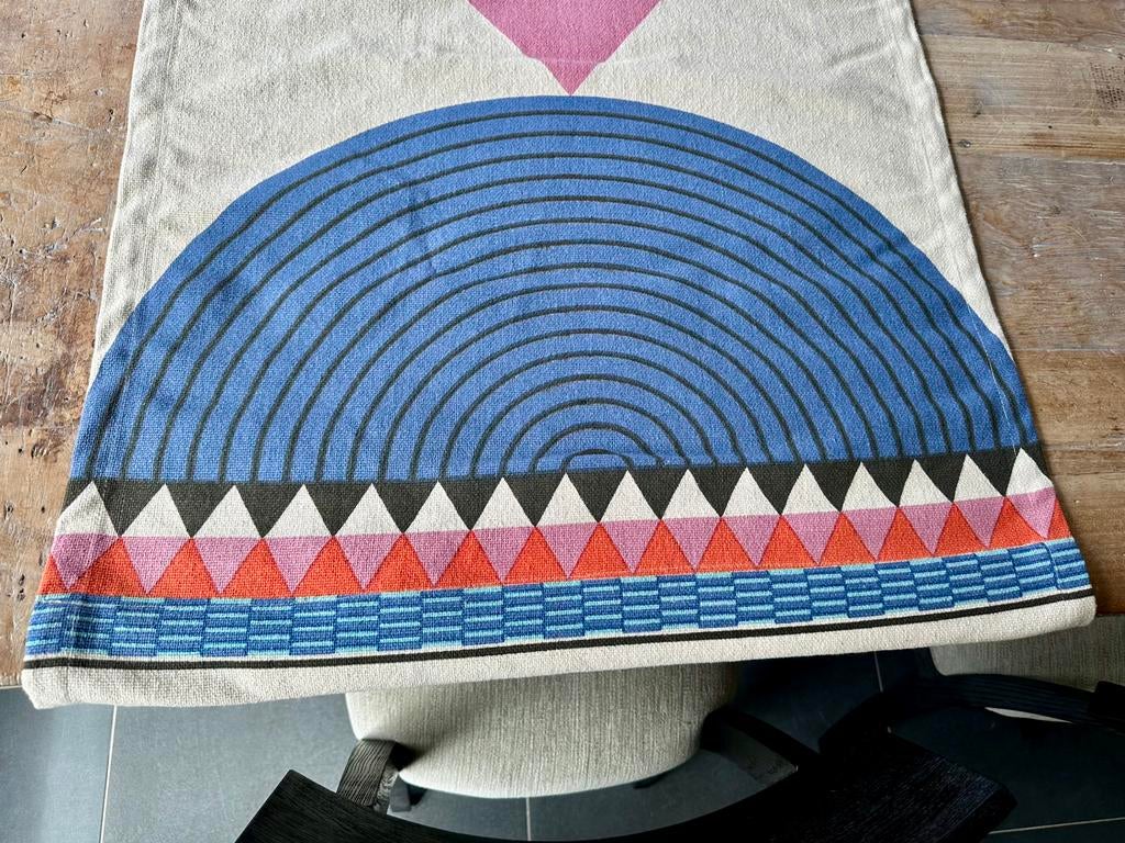 Designer design XL wandkleed wanddecoratie in pastelkleuren, 70 cm, Nieuw, Ophalen of Verzenden, Meerkleurig