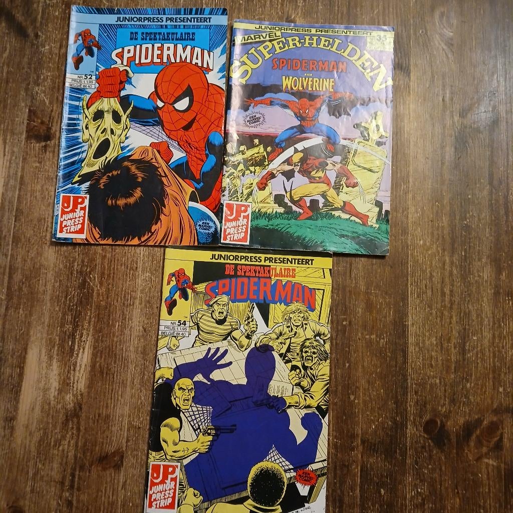 Spiderman strips jaren 80, Boeken, Strips | Comics, Gelezen, Amerika, Marvel Comics, Ophalen of Verzenden