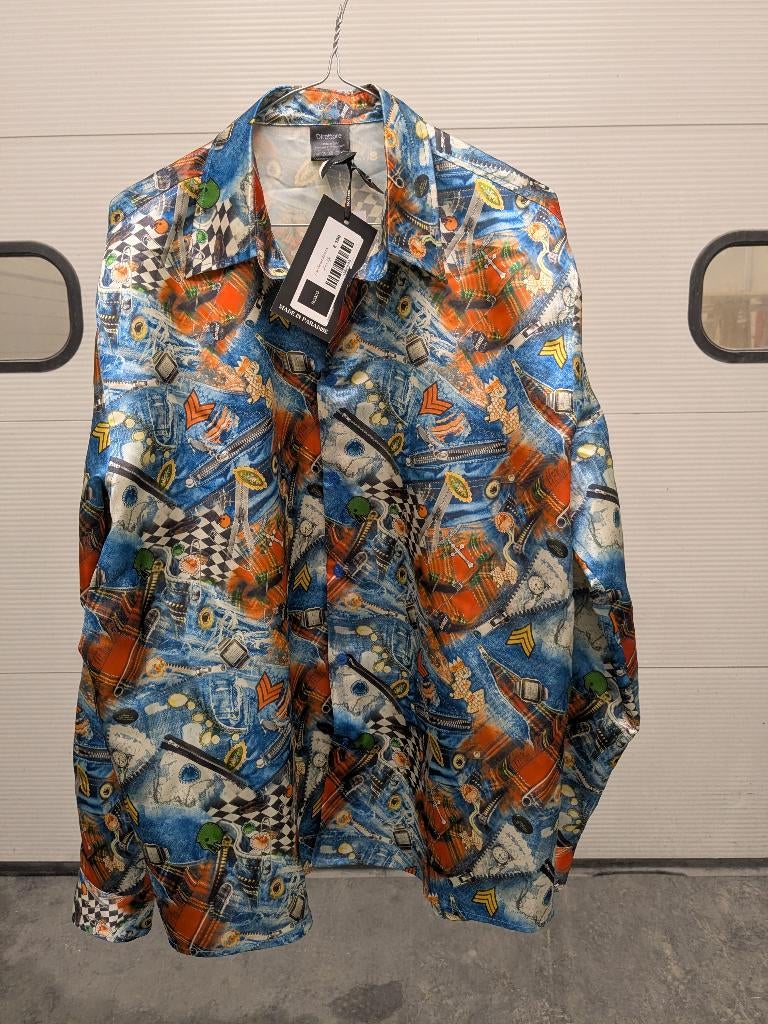 Overhemd, Kleding | Heren, Overhemden, Ophalen of Verzenden, Nieuw, Overige kleuren, Halswijdte 43/44 (XL)