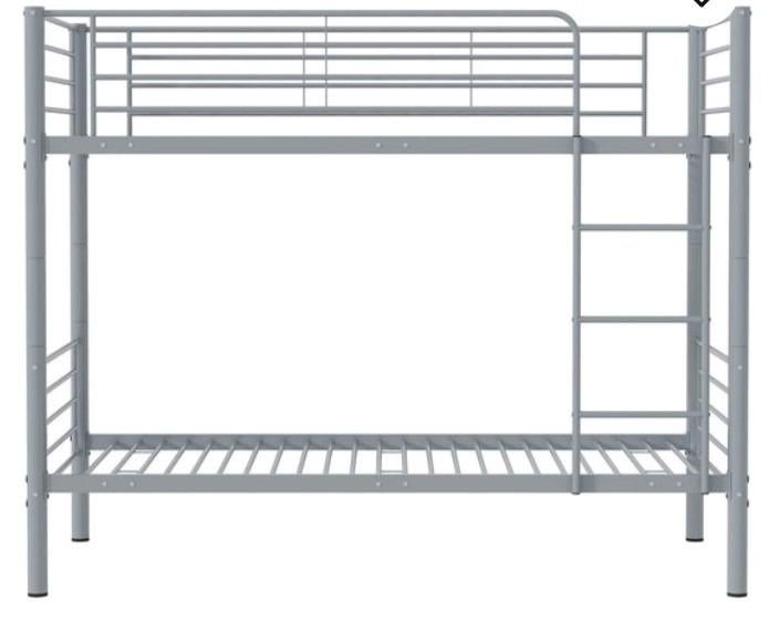 Nette Ikea stapelbed 90×190 Groningen, 90 cm, 160 tot 180 cm, Tweepersoons, Zo goed als nieuw