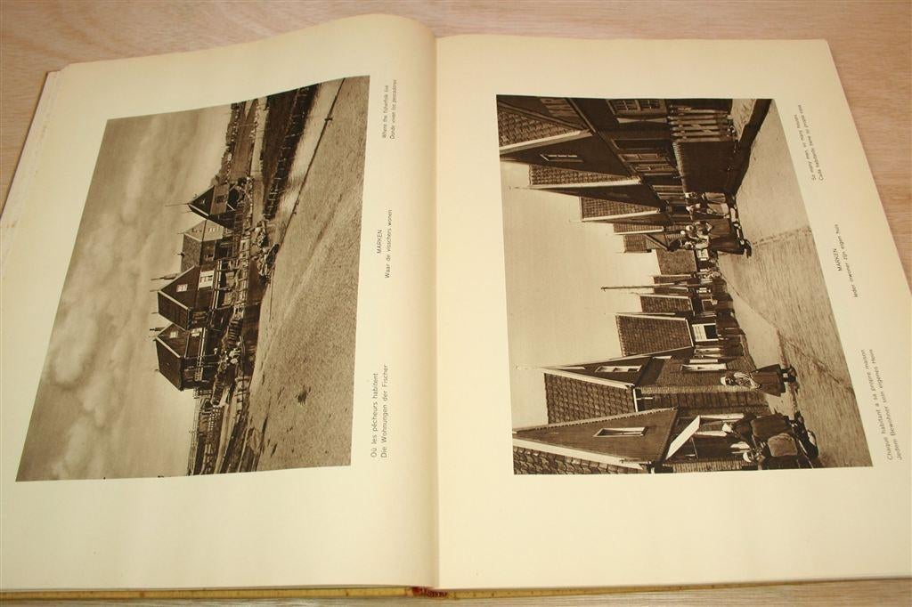 Holland 1932 — Antiek Fotoboek Landschap & Volk, Ophalen of Verzenden