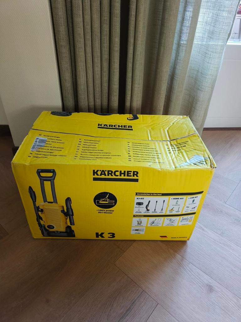 Nieuwe Kärcher K3 Plus Home & Car Kit hogedrukreiniger, Tuin en Terras, Ophalen of Verzenden
