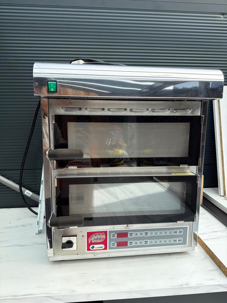 Elektrische pizza oven van Pizzachef, Witgoed en Apparatuur, Ovens, Minder dan 45 cm, Gebruikt, Oven, Ophalen of Verzenden