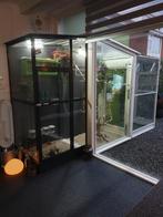 Hoekvoiliere. 2 meter hoog,bij  85 x 93, Ophalen of Verzenden, Aluminium, Volière