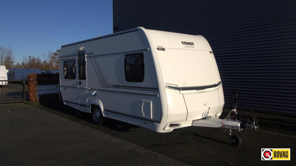 Fendt Bianco Selection 465 SFB Isabella voortent, Caravans en Kamperen, Schokbreker, Rondzit, Bedrijf, Overige typen