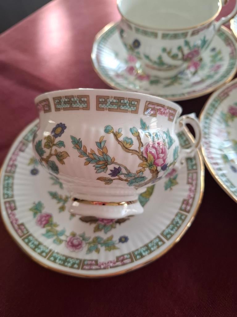 kop en schotels 4x Elisabethan  Indian Tree, Antiek en Kunst, Ophalen of Verzenden