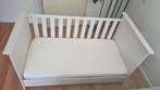 Kinderbed 70/140, Gebruikt, Wit, Ophalen of Verzenden, Overige maten