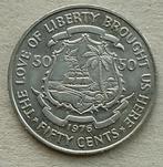 Liberia, 50 cents 1976, Ophalen of Verzenden, Overige landen, Losse munt