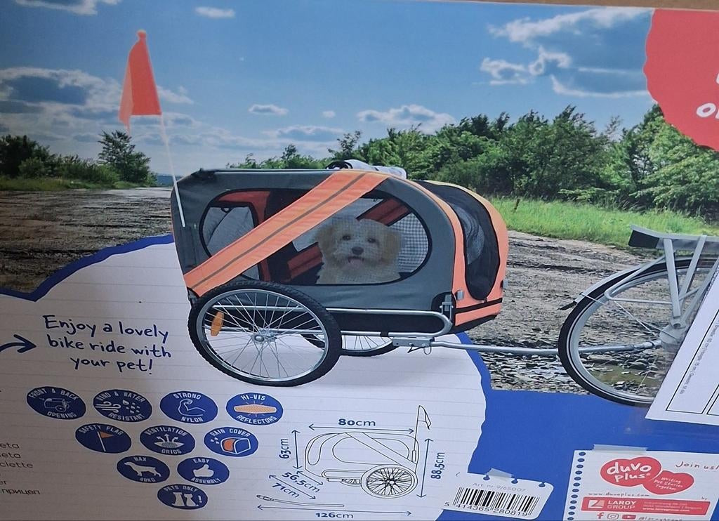 Hondenfietskar,  AANBIEDING. !!, Dieren en Toebehoren, Honden-accessoires, Ophalen of Verzenden, Nieuw