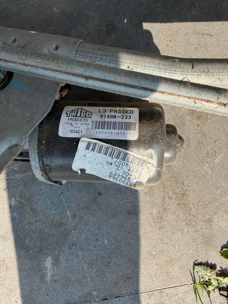 Ruitenwisser motor opel meriva, Ophalen, Opel