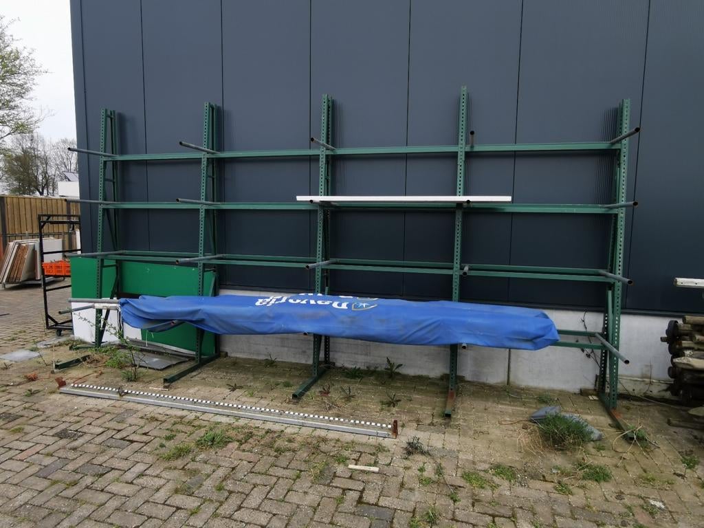 Stelling voor lange buizen of hout - 5 lagen, Ophalen, Gebruikt