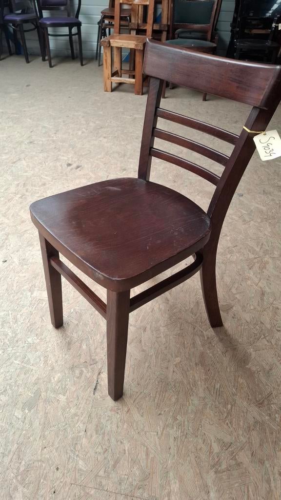 16 cafe thonet bistro stoelen partij gebogen bruin hout, Ophalen of Verzenden, Bruin, Hout, Vijf, Zes of meer stoelen