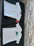 2 Malelions shirtjes wit XL, Ophalen of Verzenden, Zo goed als nieuw, Maat 56/58 (XL), Wit
